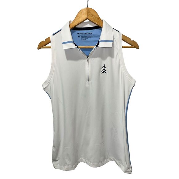 Peter Millar Tops - Peter Millar Women's Performance Sleeveless Polo Tank Size Medium Tennis Golf